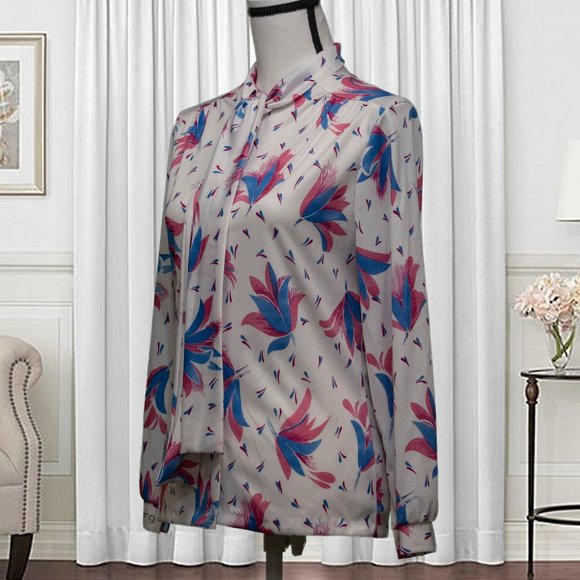 Vintage Carole Joanne Fashions Button Down Blouse - Picture 1 of 6